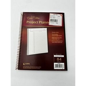 1 Ampad Gold Fibre Classic Wirebound Project Planners 9 1/2” X 7 1/4”